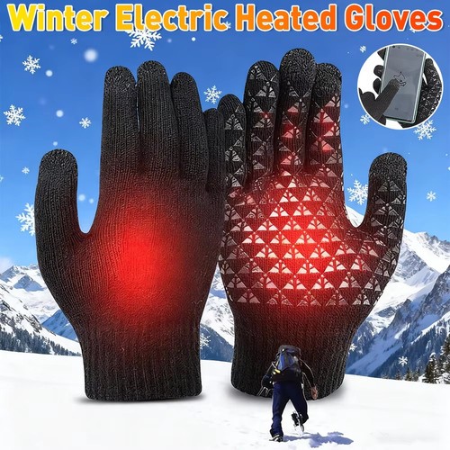 Electric heated gloves - gloves, usb