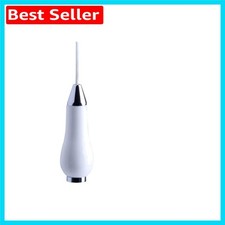 Stylish Porcelain & Chrome Light Pull - 1 Metre White Cord for Modern Bathrooms