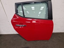NISSAN LEAF ZE1 MK2 2022 RIGHT REAR DOOR DRIVERS SIDE 5 DOOR RED H2A0M5SLAB