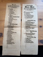 1732 German Documents Re