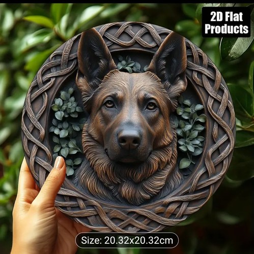 Lovely round metal german - lovely,