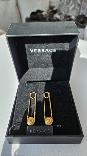 Versace safety pin gold - versace,