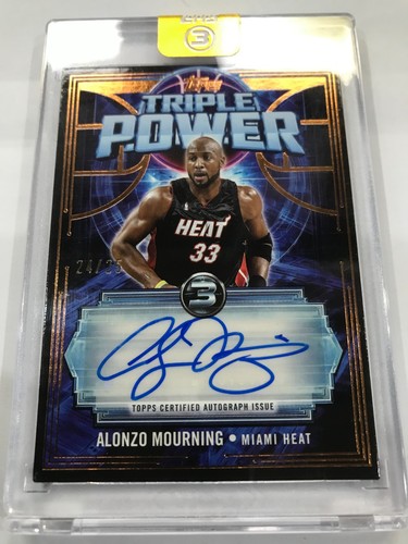 Alonzo mourning 2025 topps - mourning, 2025-26
