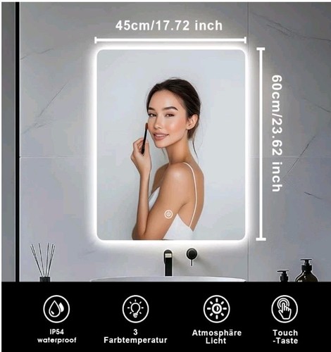 Led bathroom mirror - led,