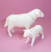 Playmobil    Preowned Vintage Sheep & Lamb for Animal / Farm Sets from set 4151