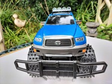 Mattel Blue Radio Controlled TYCO 6v Jet Turbo RC Toyota Truck 49.MHz REMOTE