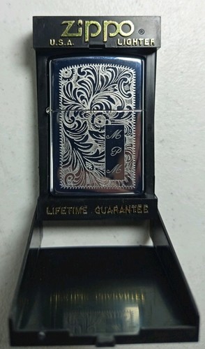1993 silver zippo lighter - silver,