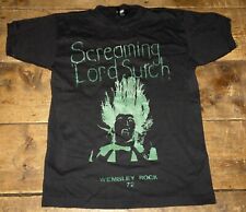 AUTHENTIC ORIGINAL WESTWOOD MCLAREN LET IT ROCK LORD SUTCH WEMBLEY 1972 SHIRT