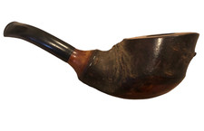 VINTAGE CHERRY WOOD CHERRYWOOD PIPE NATURAL FORM MADE IN AUSTRIA LENGTH 16CM