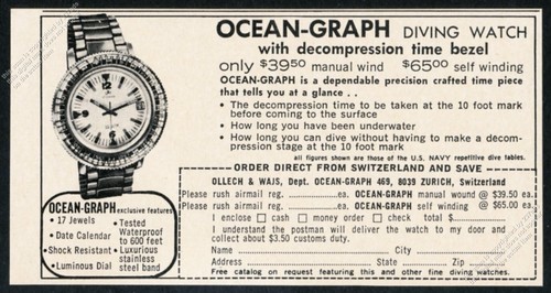 1969 ollech wajs ocean graph - 1969,