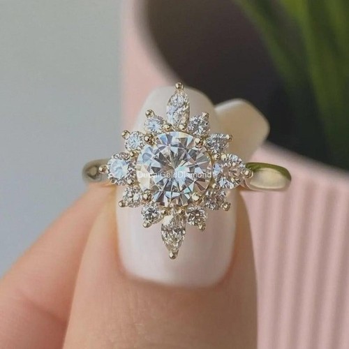 Lab grown diamond - diamond, snowflake