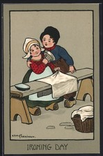 Artist postcard Ethel