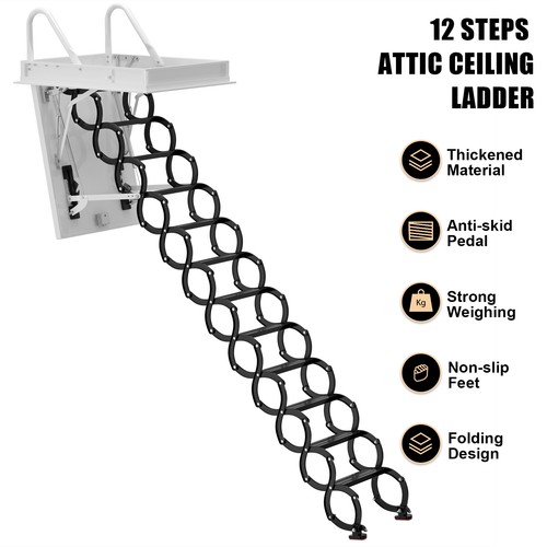 Steps black loft wall - black,