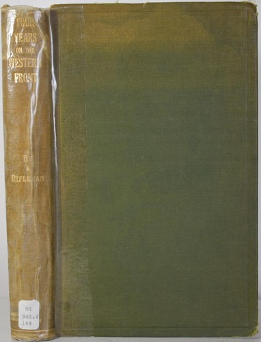 Years the western front - the,
