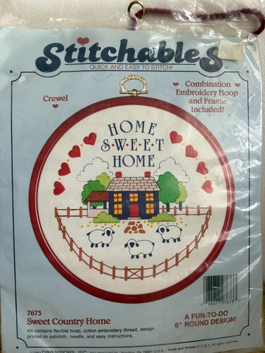 Vintage 1987 stitchables home - stitchables,