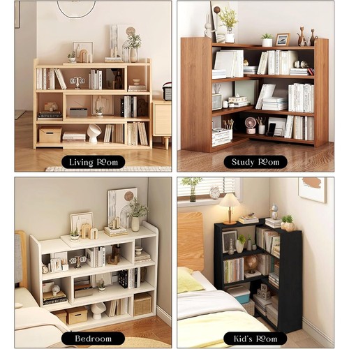 Wooden shelf bookcase shelving - bookcase,