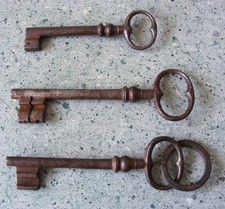 3 VINTAGE LARGE ANTIQUE FRENCH