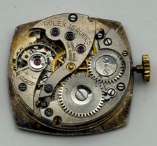 Rolex Watch Movement 15 Rubies