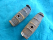 Vintage horn bone knobs - old