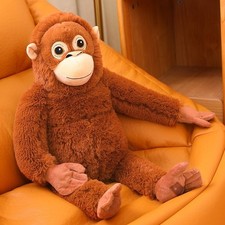  New Monkey Plush Toy – Adorable Soft Huggable Stuffed Animal Kids Gift 