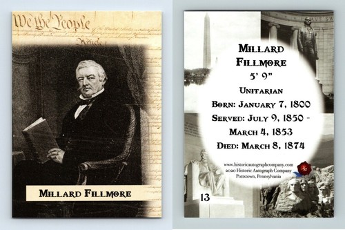 Millard fillmore potus the - fillmore,