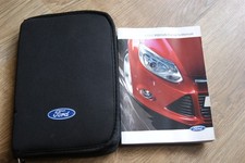 FORD FOCUS 3 PRE FACELIFT OWNERS HANDBOOK MANUAL WALLET  2010 - 2014