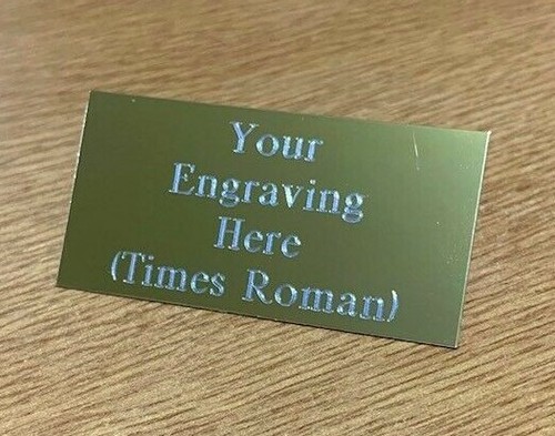 Engraved sports trophy plate - engraved,