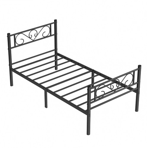Vasagle single bed frame metal - vasagle,