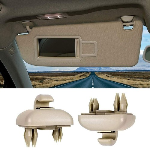Pair sun visor clip bracket - clip,