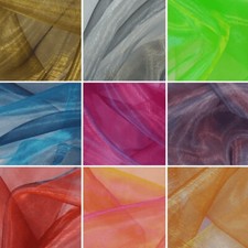 Organza fabric two tone satin - organza,