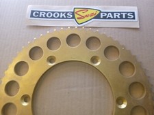 NOS 1979 RM100N / RM125N 805-61 Chiaravalli 61T x 428 Gold Rear Alloy Sprocket