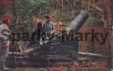 Heavy French Mortar For Shelling German Positions Vintage Postcard K01