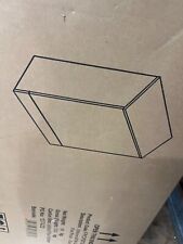 Bathroom Toilet Unit Only dark wood 500x215mm Cloakroom Furniture Flat Pack