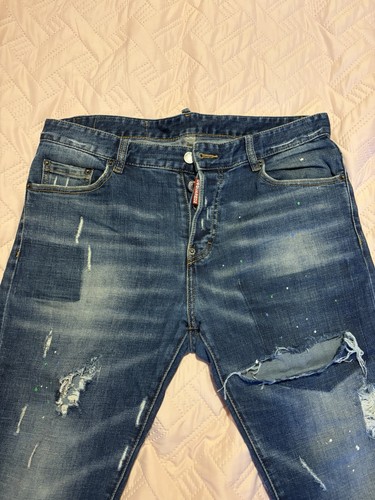 Dsquared2 men blue jeans - dsquared2,