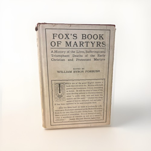 1926 fox book martyrs wm - of,