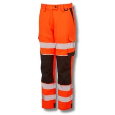 PULSAR Life Hi Vis Orange Stretch GRS Combat Trousers Rail Spec LFE922 Size 42