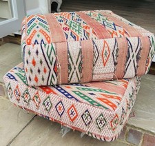 Pair Large Moroccan Kilim