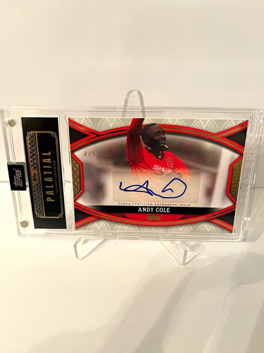 Topps palatial andy cole - topps,