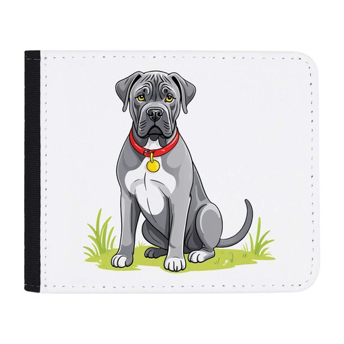 Cane corso dog slim wallet - wallet, /