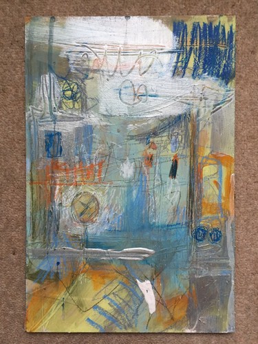 Abstract painting modern - modern, art