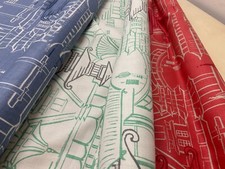 VILLA NOVA curtain fabric 140 CMS WIDE CRAFT BLIND MATERIAL design Mokoshi