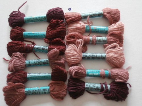 Anchor tapestry wool yarn