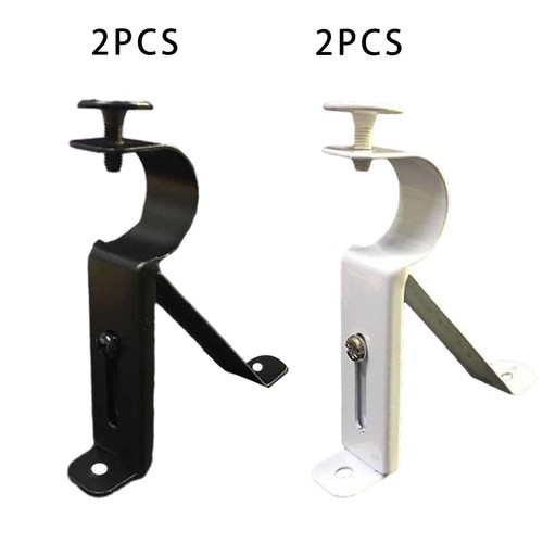 2pcs curtain rod brackets - 2pcs,