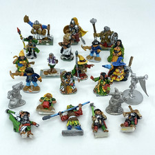 Halfling Townsfolk - Suitable For D&D - Painted Pre Slotta Metal Unbranded C7431
