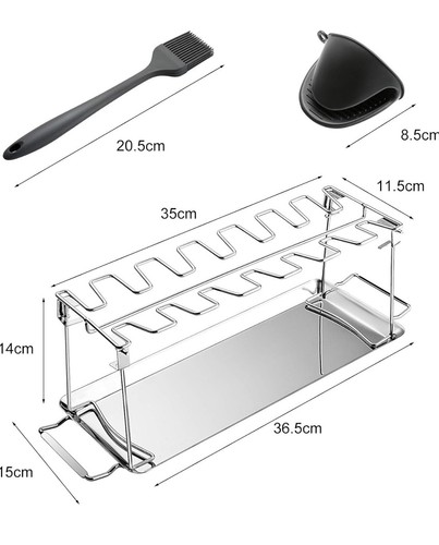 Chicken wing leg rack 14 - chicken,