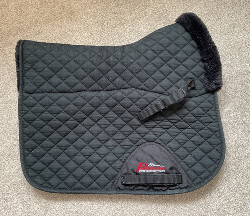 Shires super fleece black - fleece, half