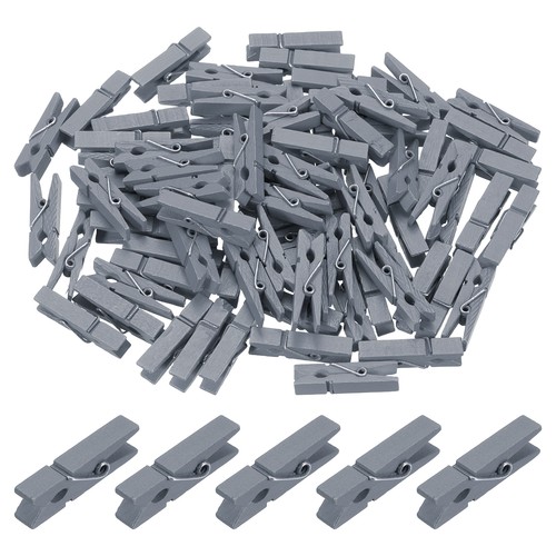 100pcs wooden clothespins - 100pcs,