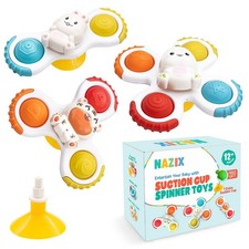 3Pcs Baby Suction Cup Spinner
