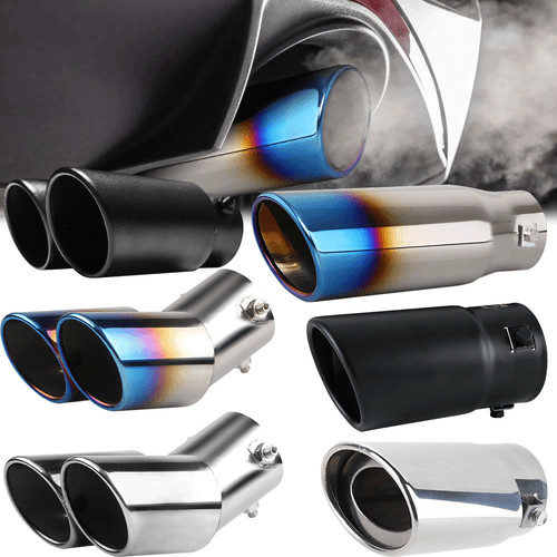 Car exhaust pipe tip rear - tip,