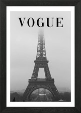 Eiffel Tower Vogue Framed Wall